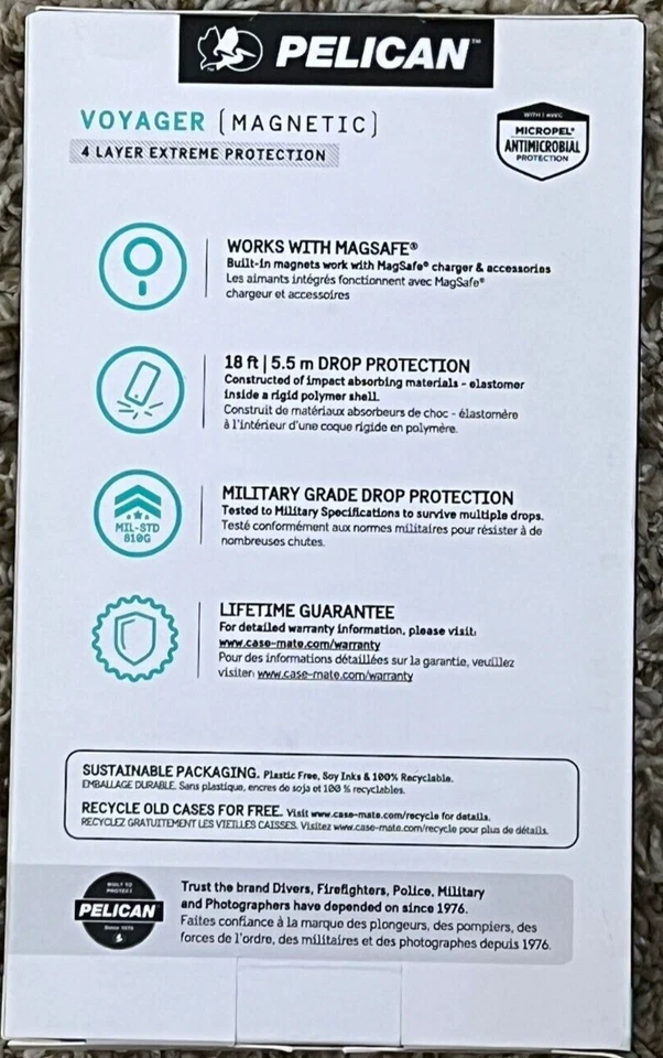 Pelican Voyager con funda y funda MagSafe - iPhone 14 Plus Foto 4 de 4