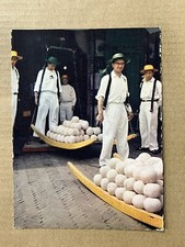 Postcard Netherlands Alkmaar Cheese Market Vintage PC