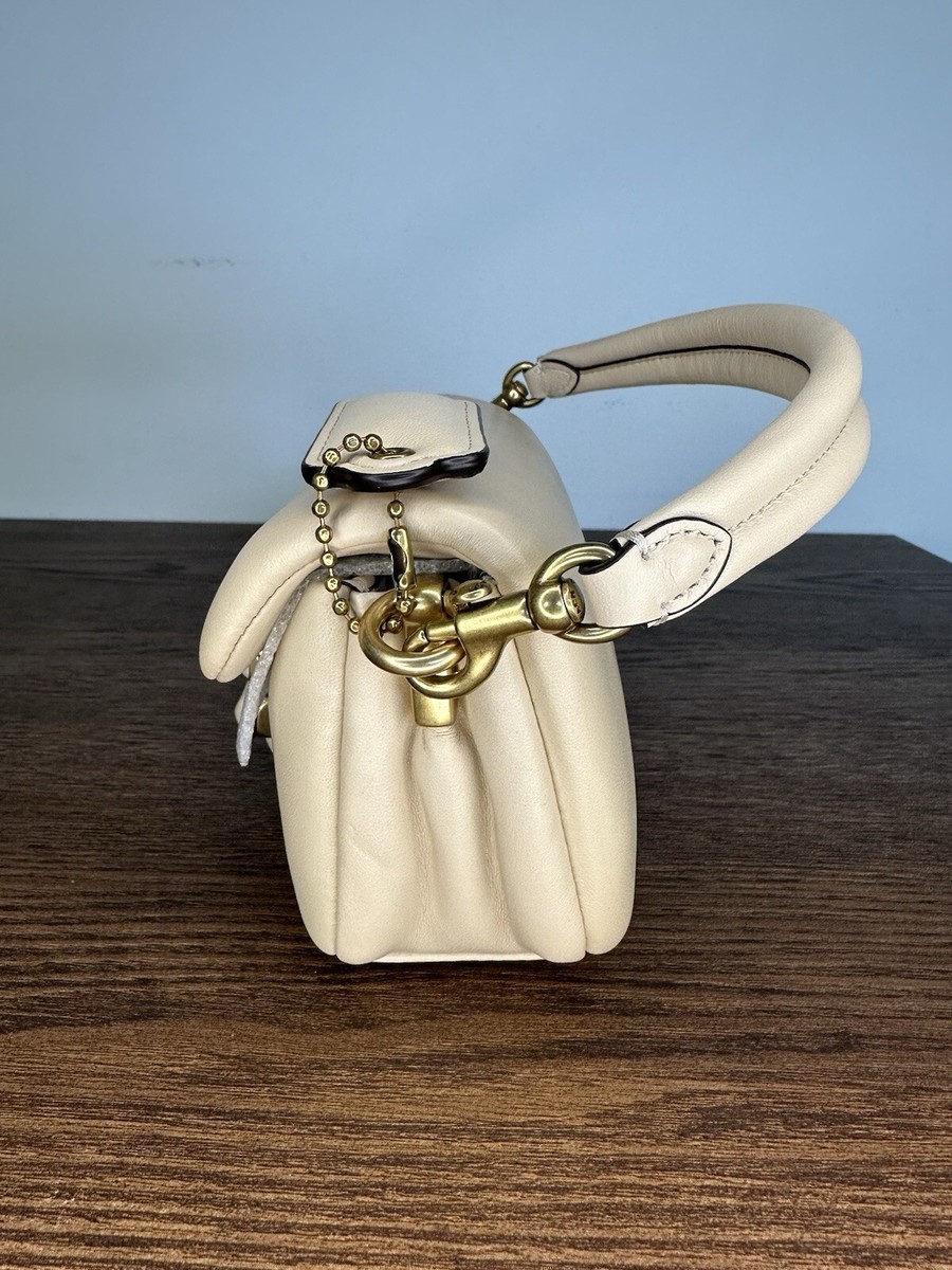 New Coach Pillow Tabby Shoulder Bag 18 in Ivory | eBay