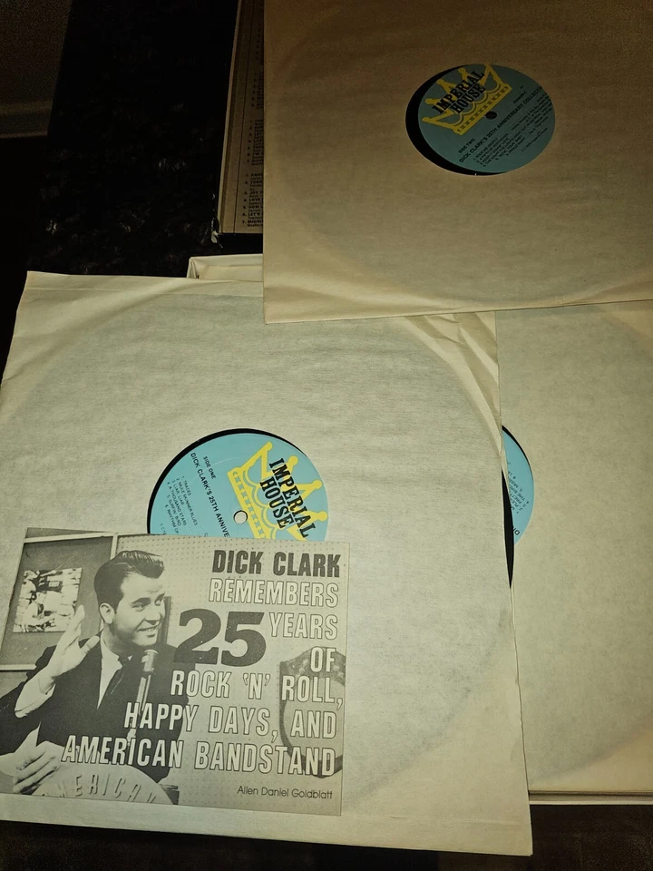 Dick Clark's 25th Anniversary Collection 5 Records Collector's Edition Box Set Foto 3 de 4