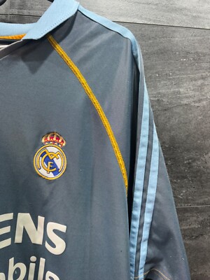 2003-04 Real Madrid Adidas Soccer Jersey Vintage T-Shirt Size XL