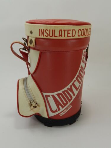 Vintage Insulated Caddy Cooler Mini Golf Bag Insulated Cooler by Randor - Afbeelding 1 van 8