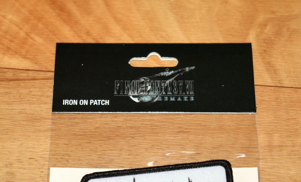 Final Fantasy 7 VII Remake Promo Rare Iron on Patch Avalanche PS4 Square Enix - Image 3 of 4