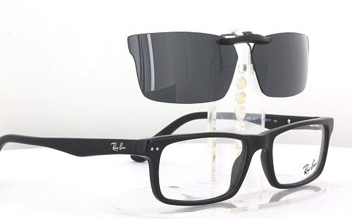 Gafas de sol polarizadas CLIP-ON de ajuste personalizado para Ray-Ban RB5277 52x17 5277 Rayban - Imagen 1 de 13