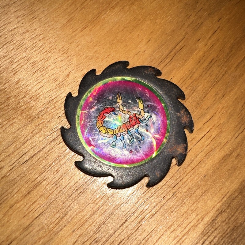 Vintage Mega Metal COLLECTORS SLAMMER POG  (C1)