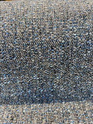 Riley Blue Pacific Lee Jofa Chenille Upholstery Fabric by the yard 