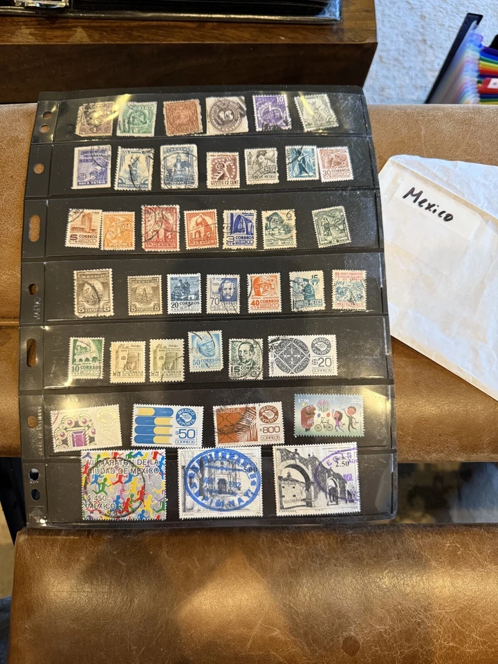 Sellos mexicanos de México de colección duplicada;... ENVÍO GRATUITO Foto 3 de 3