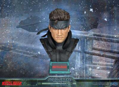 Metal Gear Solid Snake Life Size Bust FIRST4FIGURES