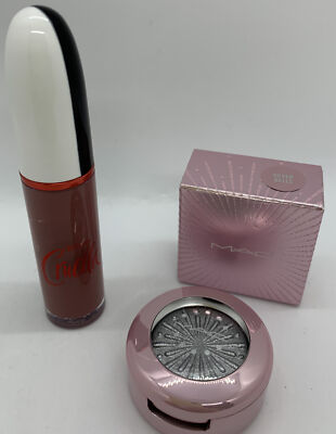 MAC Holiday Colour Frosted  Silver Bells  + Disney Cruella  Liquid Lipstick