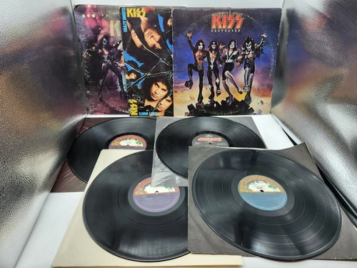 Kiss - 3 Vinyl Lot