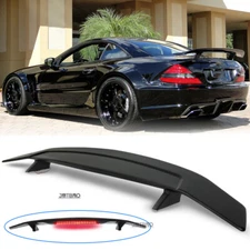 For Mercedes Benz SL55 SL63 SL500 52" Rear Trunk Spoiler Wing w/ Brake LED Light