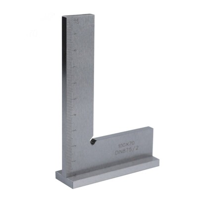 90 Degree Carpenter Machinist Square Ruler with Measuring Scale