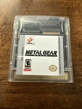 Metal Gear Solid GBC Reproduction Brand New