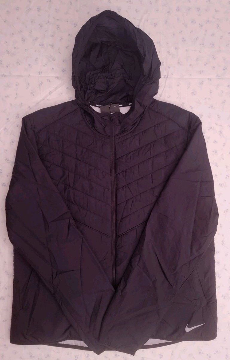 NIKE AEROLAYER RUNNING JACKET FULL ZIP LIGHTWEIGHT HOODIE CU5388 