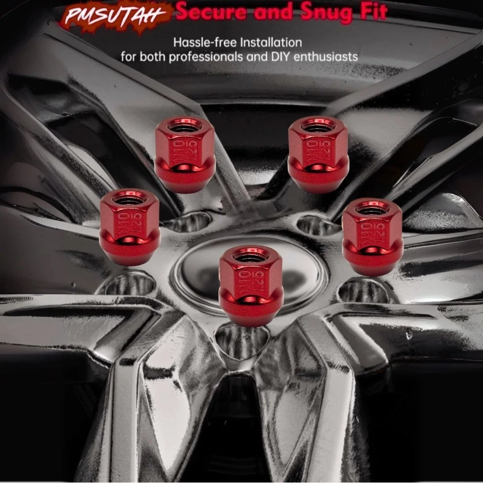 16 Acorn Bulge Lug Nuts 2014-2016 Can-Am Maverick Max 1000R 2019-2022 Sport 1000 - Image 4 of 4