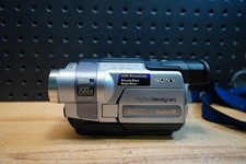 A Sony Handycam DCR-TRV250 PARTS/REPAIR Read Description