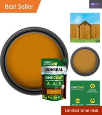 Eco-Friendly 5L Outdoor Paint: Harvest Gold 950ml - Easy, Quick-Dry Formula