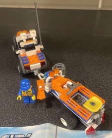 Lego City 7737 Coast Guard 4WD Jet Scooter Complete Minifigure Manual