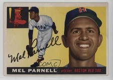 1955 Topps Mel Parnell #140 sq1