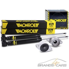 2x MONROE STOßDÄMPFER + DOMLAGER HINTEN FÜR AUDI A6 C6 4F C7 4G