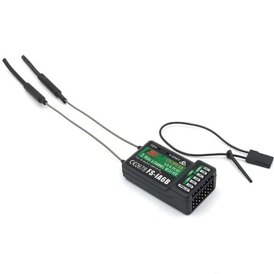 Flysky FS iA6B 6 Channel Receiver 2.4G FM System for RC Aircraft Gliders Heli...