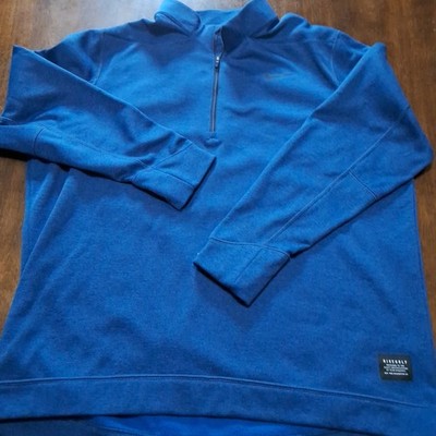 Nike Golf Men's Therma Repel Half Zip Pullover Navy Blue Sweater Size XL