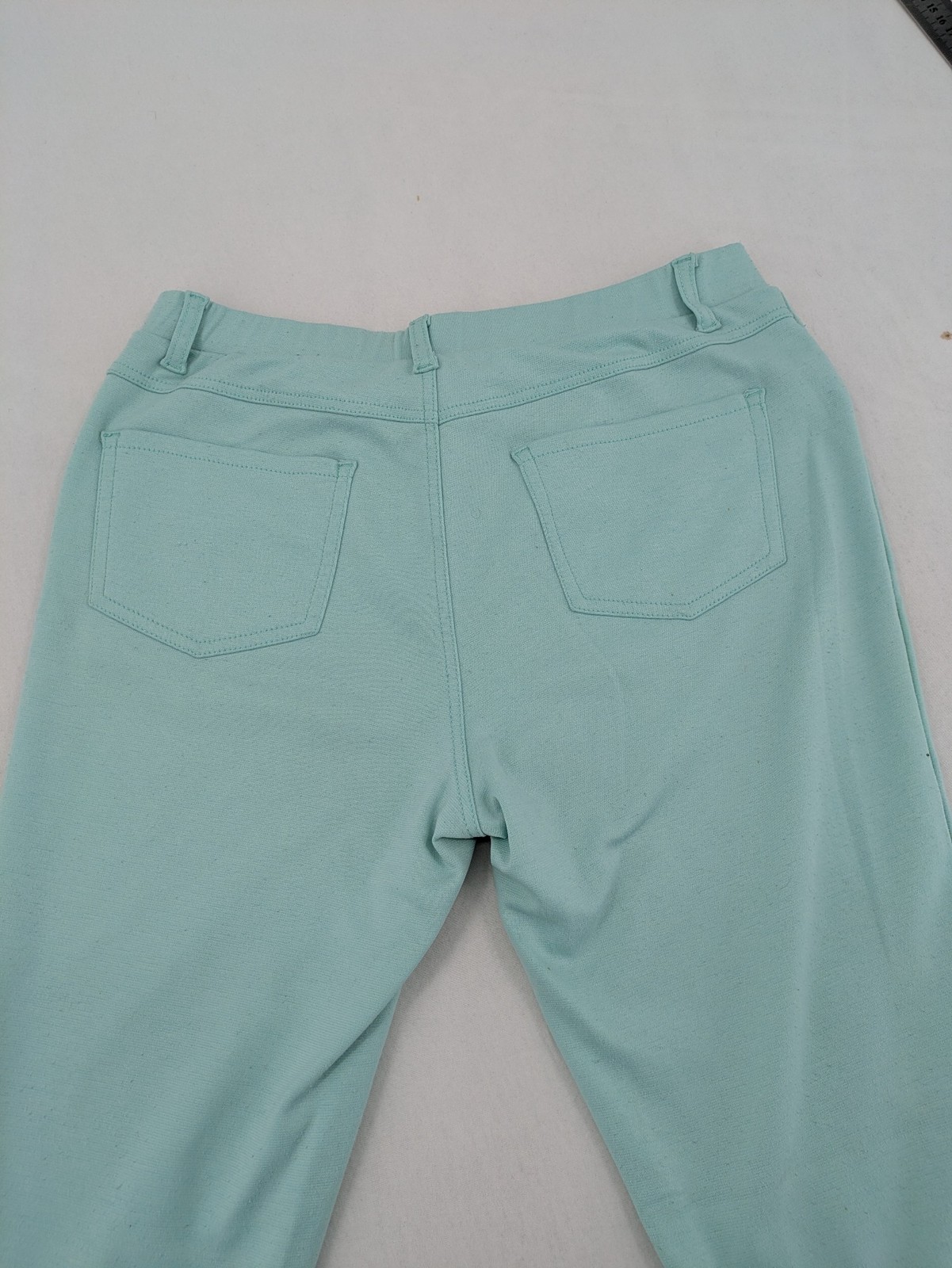 Dito Damen Stretch Hose Leggings Pull  W27 / L27 On Slim Fit Treggings Mintgrün image 8