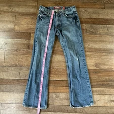 VINTAGE Aeropostale Men's Bootcut Jeans Size 31x32 Blue Denim Mexico Made #15106