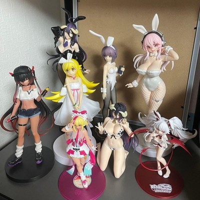Viele Anime Figuren Lot Super Sonico Nagato Albedo Oshino Nemesis Shia