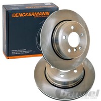 2X Denckermann Bremsscheiben 320Mm BelÜFtet Hinten Passend FüR Bmw X3