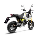 Ligne d'échappement LV-10 Black en acier premium pour MSX125
