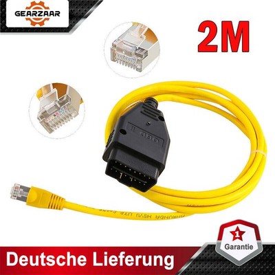 Für BMW ENET Ethernet Interface Codierung RJ45 OBD Programmierung Diagnose Kabel