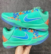 Nike Kobe 5 Protro NY vs NY Statue of Liberty Green Blue Glow Men's Shoes