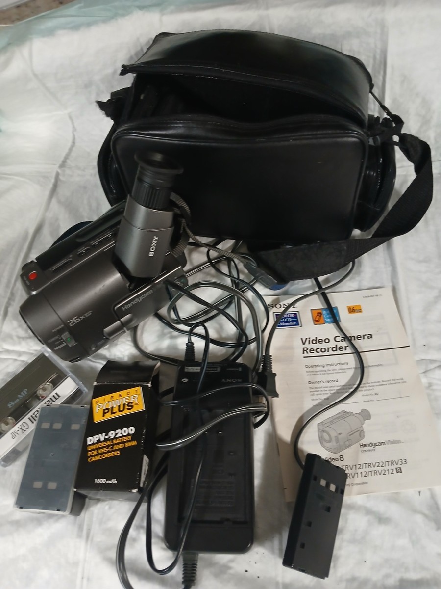 Buy Sony Handycam CCD-TRV12 8mm Analog Camcorder online | eBay