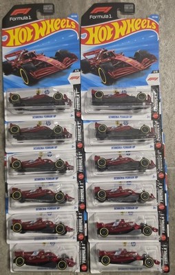 2026 Hot Wheels Scuderia Ferrari HP Formula 1 F1 Lot Of 12 | eBay