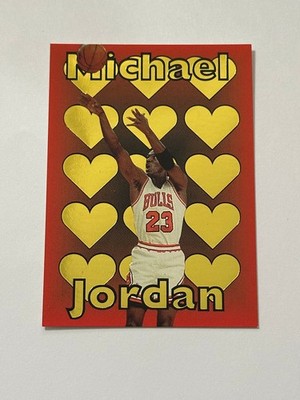 1995 Investors Journal Michael Jordan Gold Hearts Charisma Pick #1 Chicago Bulls