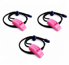 Emergency Whistles with Lanyard Safety Rescue Whistle Survival Loud 120db+ Qty 3
