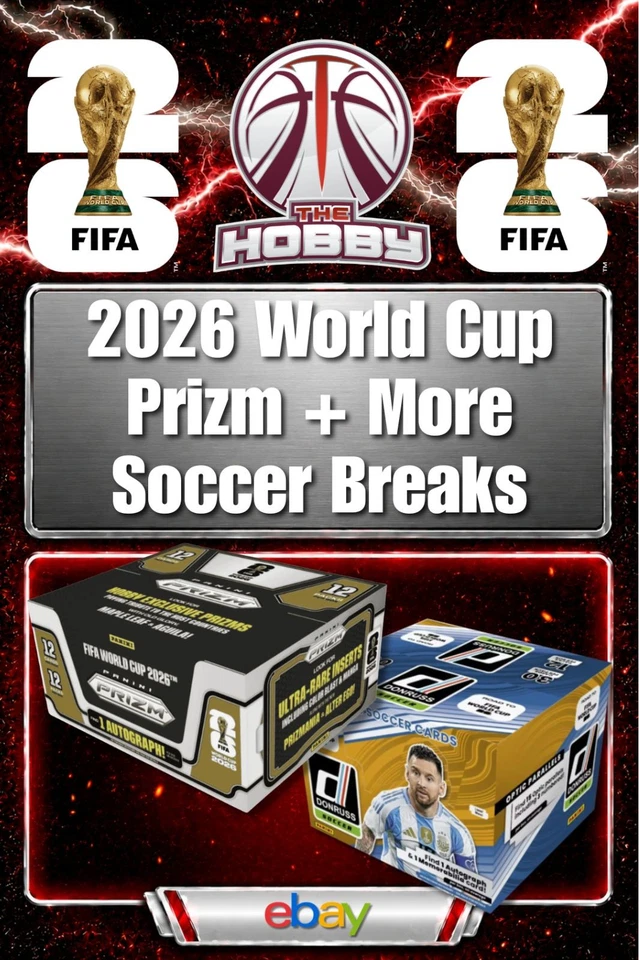SOCCER BREAKS - World Cup Prizm + Donruss and More!