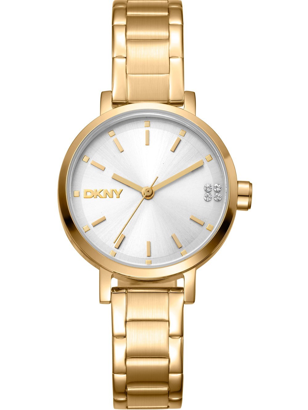 Armbanduhr DKNY DK1L038M0055 Soho Glitz 30mm 5ATM Quarz Neu
