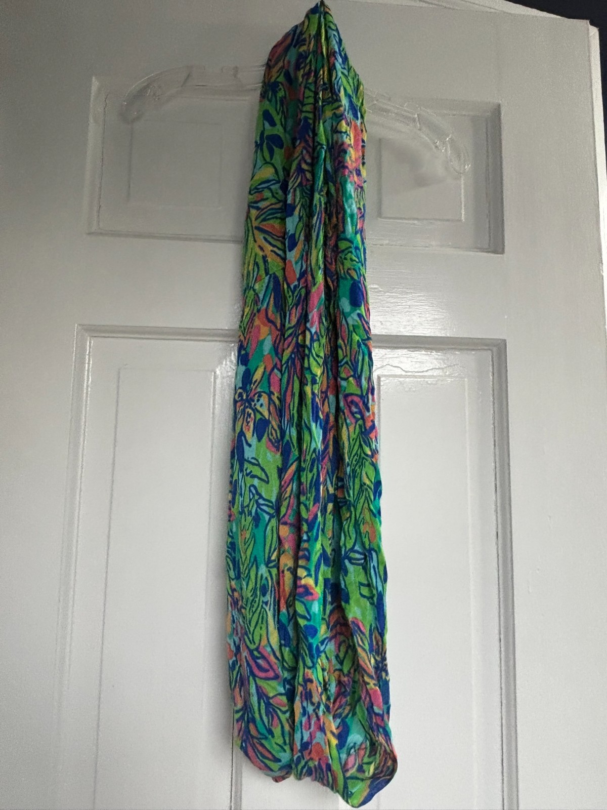 Lilly Pulitzer Infinity Multi-colored Cotton Scar… - image 5