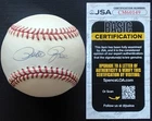 Pete Rose JSA Autographed Cincinnati Reds Ball Signed Bart Giamatti Baseball COA