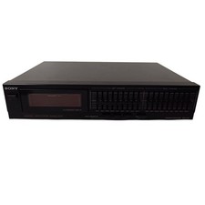 SONY SEQ-910 Equalizzatore grafico 9 bande analizzatore di spettro audio AC...