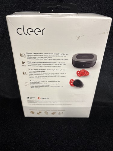 Cleer GOAL Bluetooth Wireless Active Headphone Earbuds Sports Workout New - Picture 3 of 5