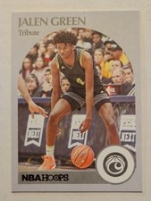 Jalen Green - 2021-22 Panini Chronicles Hoops Retro Pink Rookie Card