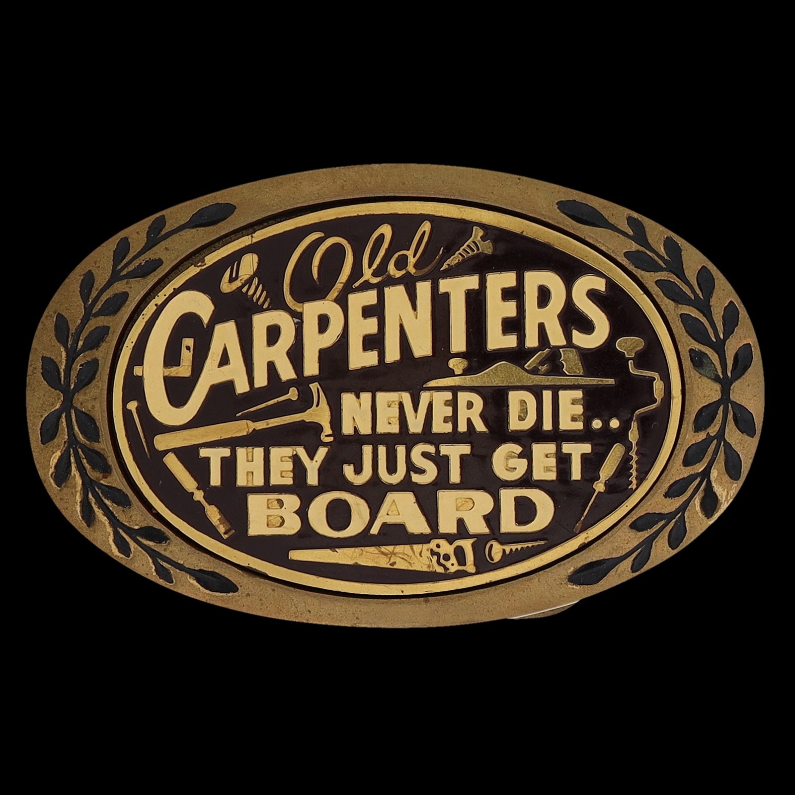 Brass Carpentry Carpenter Builder Construction Ca… - image 3