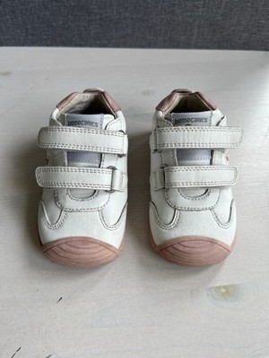  Kinderschuhe Biomecanics Leder Lauflernschuhe Gr 21 weiss Sneaker