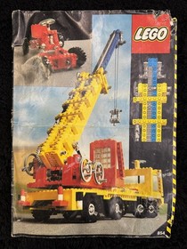 Vintage 1980 LEGO Expert Builder Technic Idea Book 8888 + Extra Manual 854
