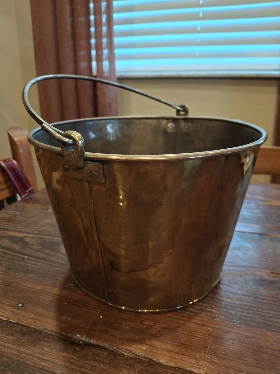 黄铜水桶古董金属器皿| eBay