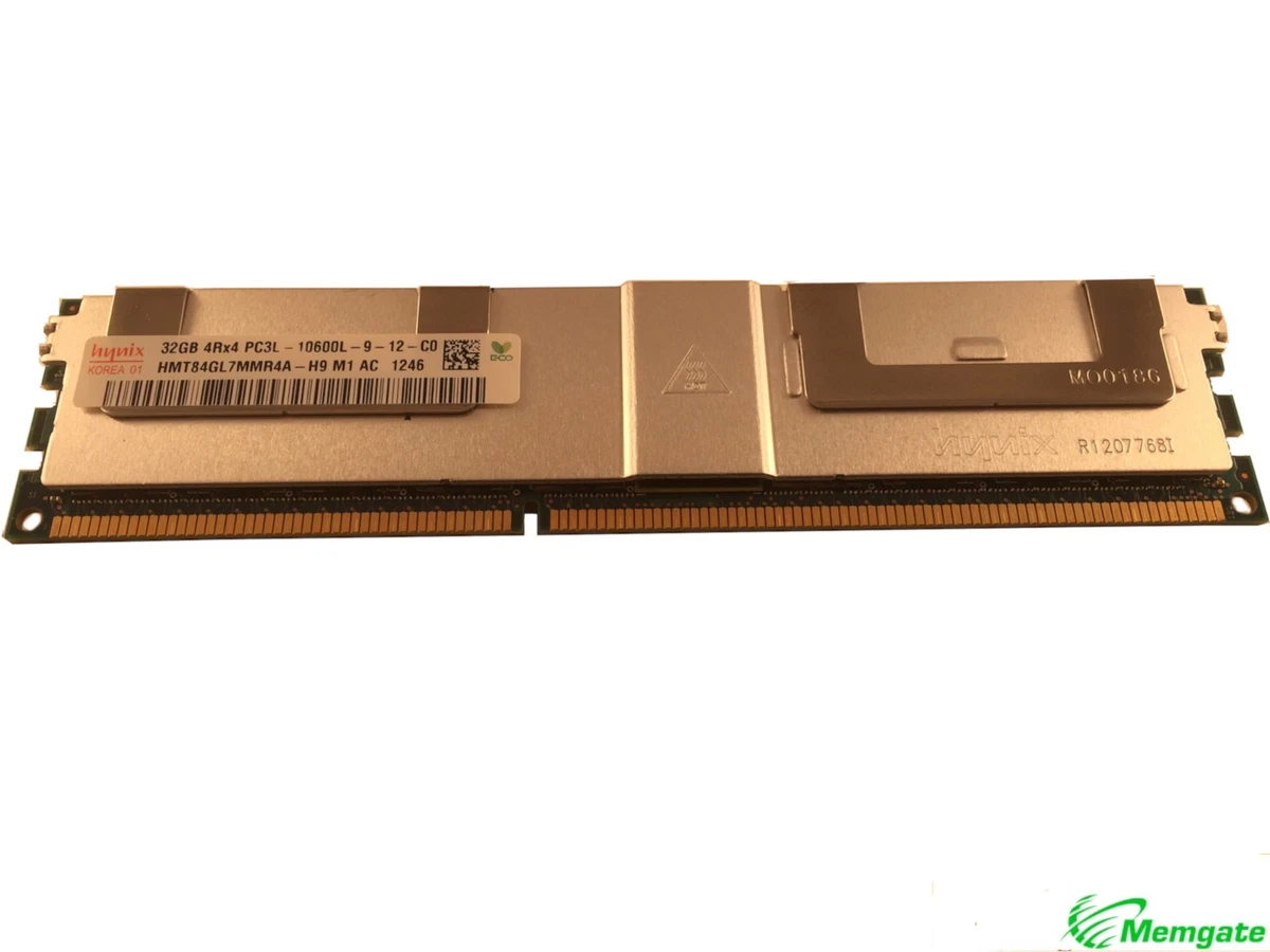 PC3-10600 (DDR3-1333) Bus Speed Server RAM 32 GB Capacity per