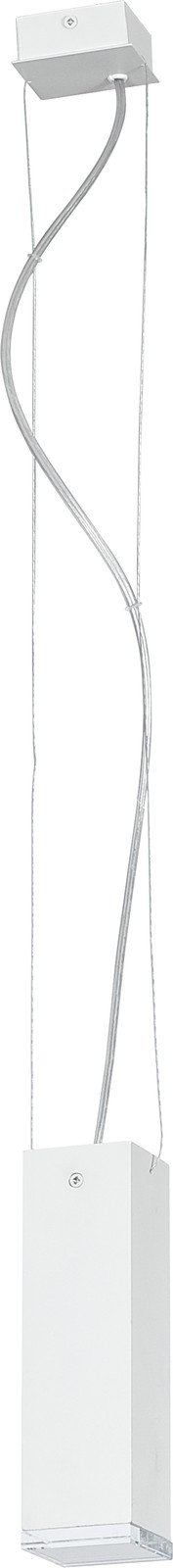 I S WHITE PENDANT LIGHT 1X GU10/ 35W IP20 ALUMINIUM BRYCE 5673